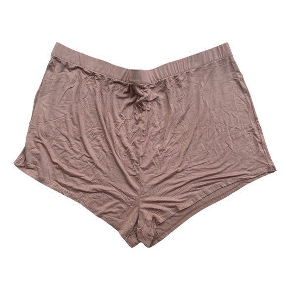 SKIMS Knit Sleep Shorts in Sienna Size 4XL New with Tags - Picture 2 of 8